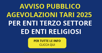 Agevolazioni Tari 2025 – Avviso Pubblico – ETS e ER