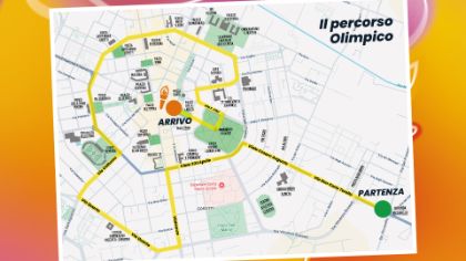 Tutto pronto per il passaggio della Fiamma Olimpica a Latina