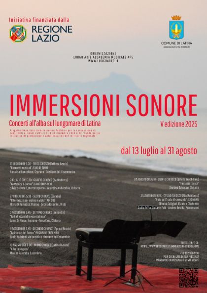 Alba di musica sul lungomare di Latina: inizia “Latina Estate 2025” Alba di musica sul lungomare di Latina: inizia “Latina Estate 2025”