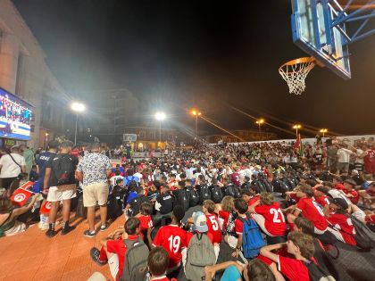 Seconda edizione del Trofeo Città di Latina – Basket in piazza del Popolo. Arena da 600 posti per 30 giorni Seconda edizione del Trofeo Città di Latina – Basket in piazza del Popolo. Arena da 600 posti per 30 giorni
