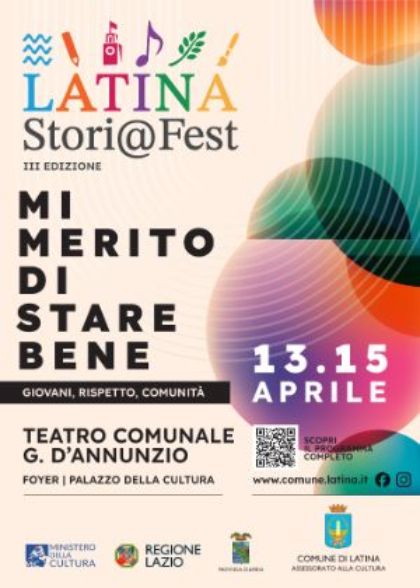 Latina investe sui giovani: al via il Latina Stori@Fest 2026. Tre giornate tra legalità, benessere e comunicazione