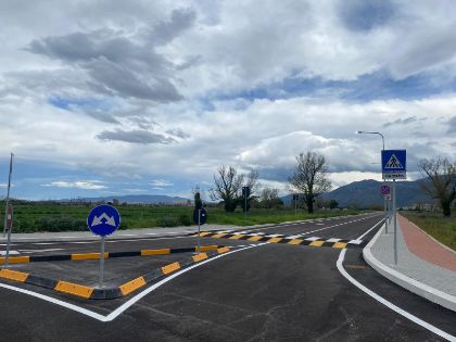 Latina Scalo, ultimata la nuova strada tra via delle Industrie e via Platone