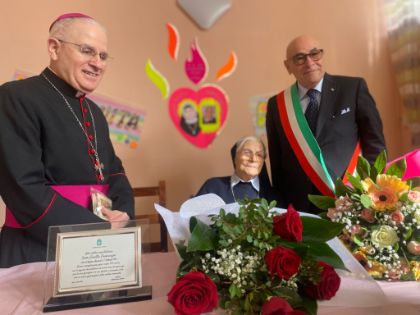 Latina celebra i 102 anni di Suor Ginetta Pannunzio