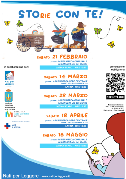 STORIE CON TE! - tutti gli appuntamenti di Nati per leggere