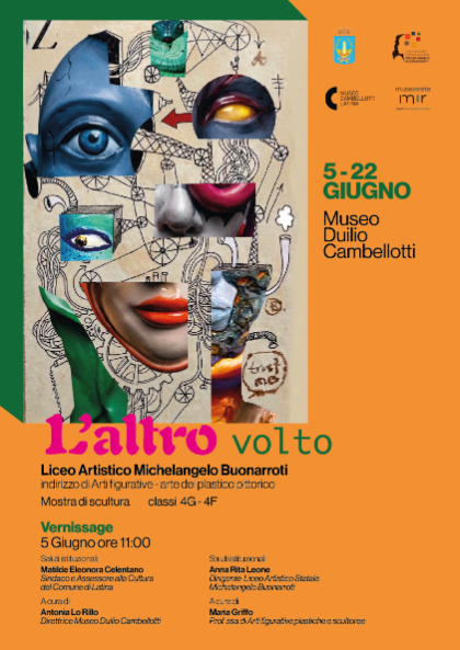 Giovani artisti al museo Cambellotti, dal 5 al 22 giugno la mostra “L’Altro volto”
