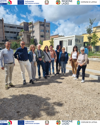 Visita al cantiere di Parcheggio di Via Neghelli con le associazioni del territorio – Monitoraggio Civico PR FESR Lazio 2021-