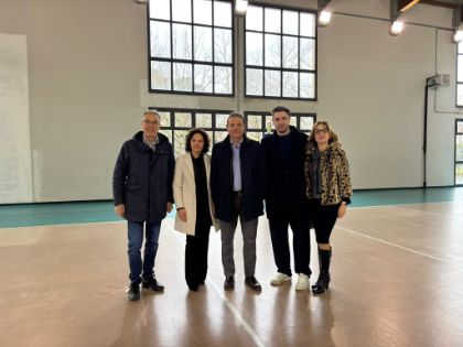 Sicurezza e decoro: completati i lavori nella palestra della scuola di Borgo Carso