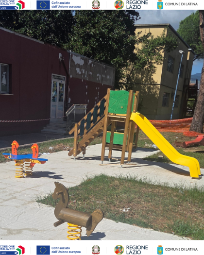 FESR - Riqualificazione degli spazi esterni delle scuole dei borghi