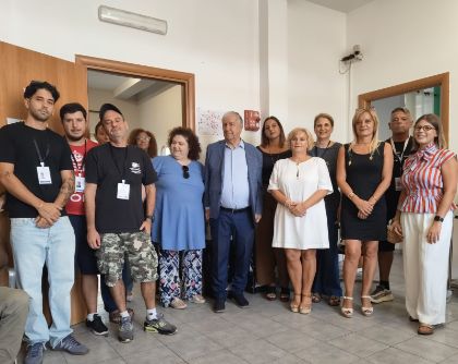 Dormitorio comunale, visita dell’assessore ai Servizi sociali Maurizio Galardo