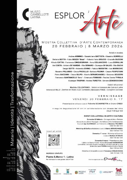 Esplor’Arte, la ricerca artistica contemporanea in scena al Cambellotti