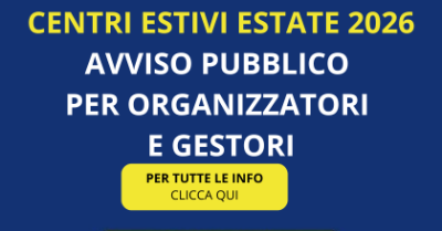 AVVISO GESTORI CENTRI ESTIVI