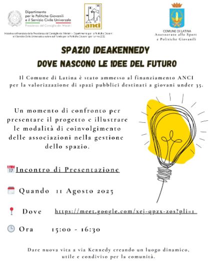 Presentazione Spazio IdeaKennedy