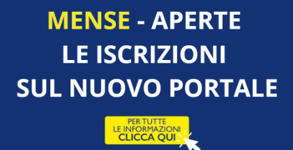 Mensa scolastica, al via le iscrizioni