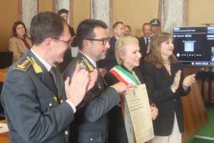 Cittadinanza onoraria al Corpo della Guardia di Finanza 