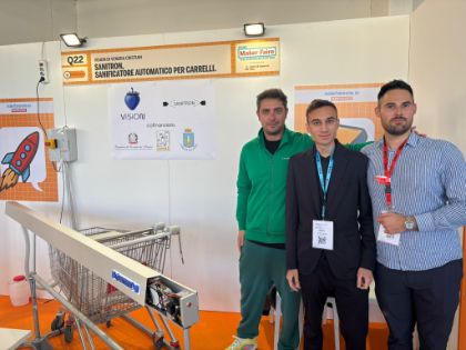Presentata oggi la start-up giovanile “Vision” finanziata con il progetto Giovani e impresa Presentata oggi la start-up giovanile “Vision” finanziata con il progetto Giovani e impresa