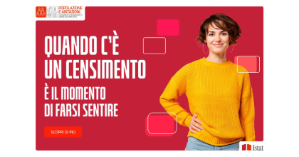Dal 6 ottobre avvio del Censimento permanente della popolazione e delle abitazioni