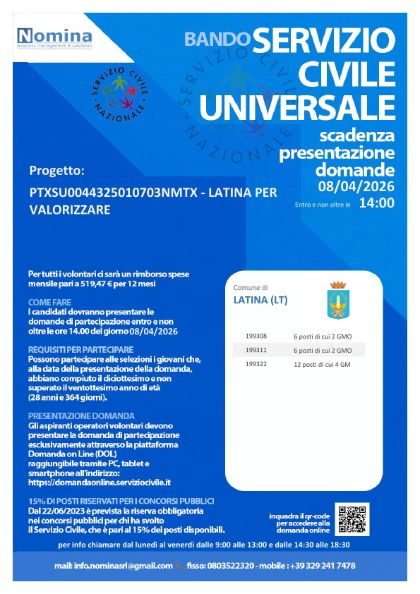Servizio civile universale