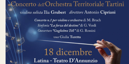 Concerto per il Natale di Latina e della Provincia di Latina