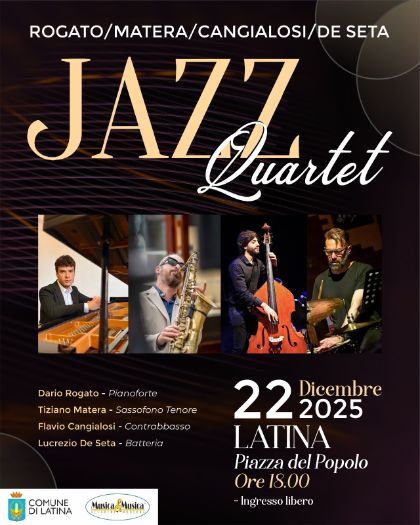 Rogato-Matera-Cangialosi-De Seta | Jazz quartet