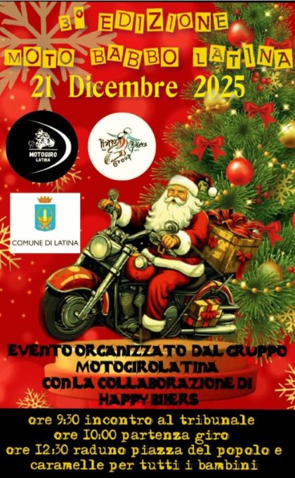Moto Babbo Latina - Terza edizione