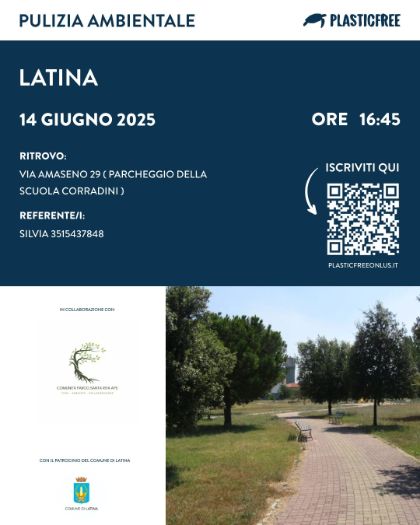 Pulizia ambientale Plastic free