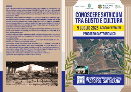 Presentazione del Parco archeologico di Satricum Presentazione del Parco archeologico di Satricum