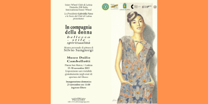 In compagnia della donna: bellezza, stile e spiritualità”, al Cambellotti la personale di Silvio Sangiorgi