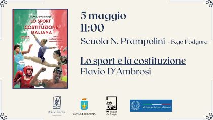Presentazione Lo sport e la Costituzione