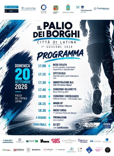 Locandina Palio dei Borghi 2026