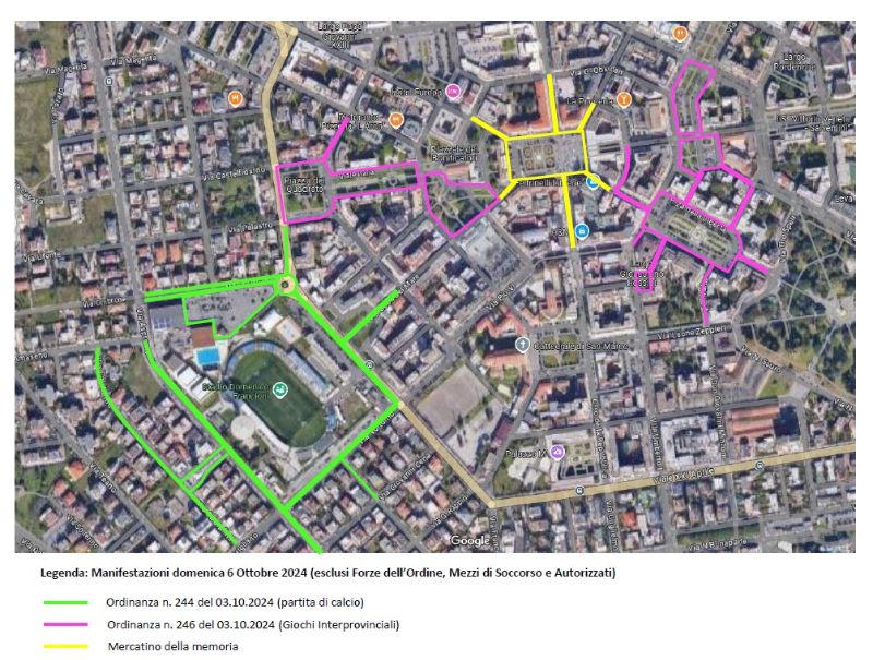 Mappa ordinanze