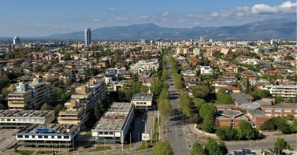 Latina - vista dall'alto