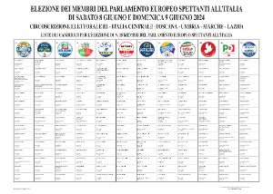 Manifesto elezioni europee 2024 - jpg